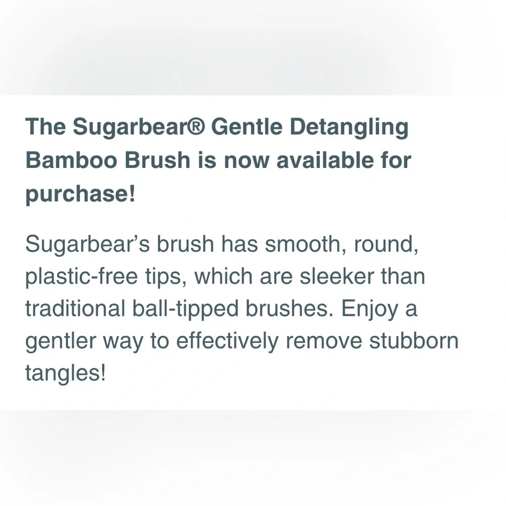 SUGAR BEAR BRUSH